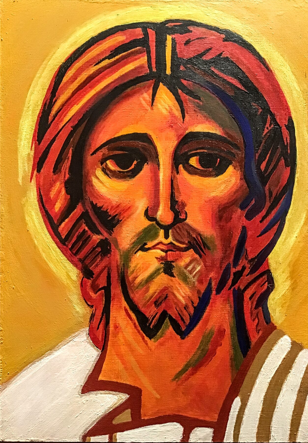 Face of Christ - Transfiguration, 2021, Juan Felipe Ruge Rodríguez